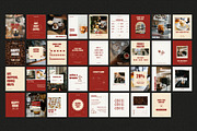 Canva Coffee Shop Instagram Template, a Social Media Template by Mia Branding Studio (Thumbnail 4 of 4)