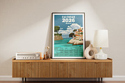 Monthly 2026 Calendar Vintage travel, a Transportation Illustration by Vector_Up (Thumbnail 4 of 10)