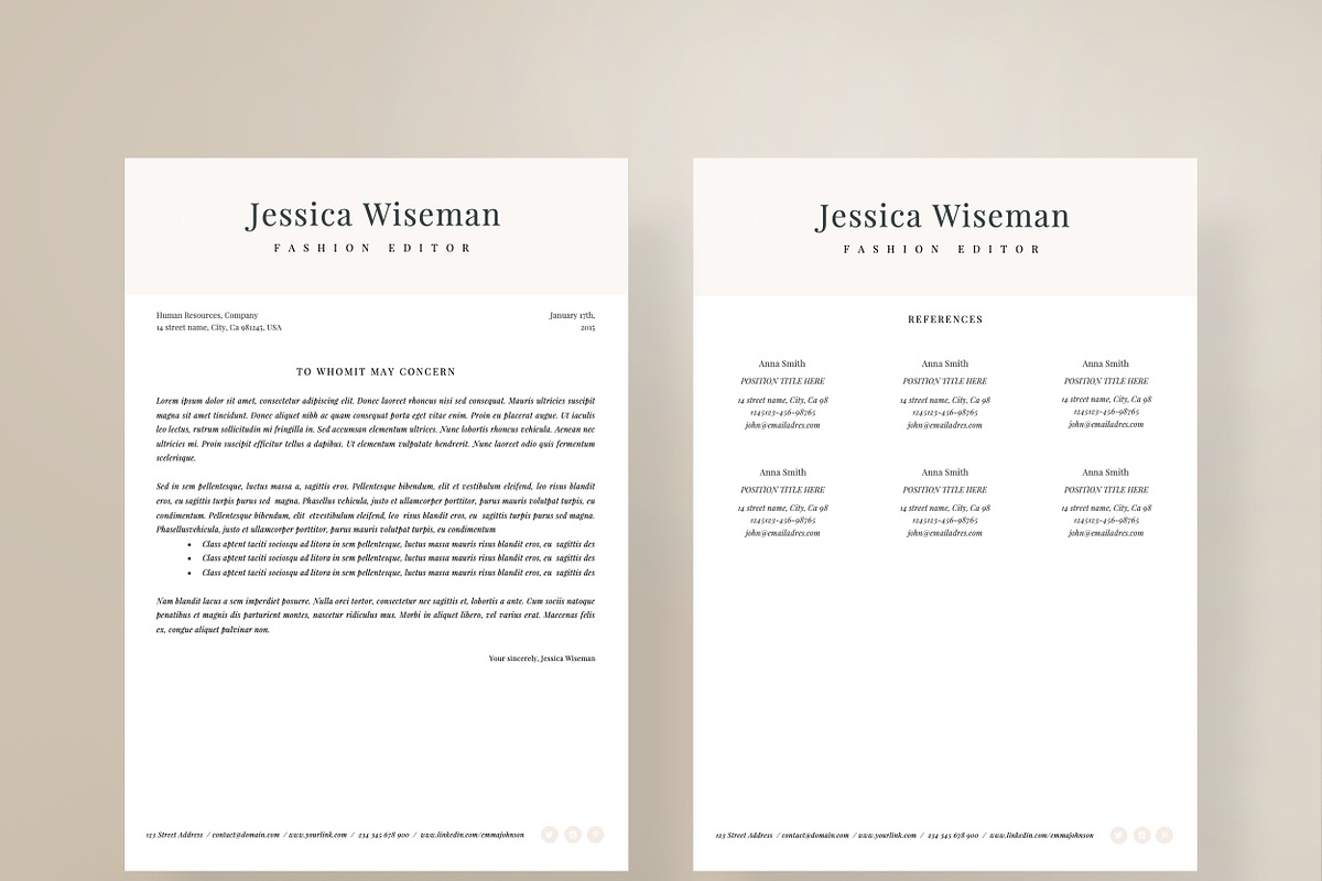 Resume Template CV template | London, a Resume Template by Resume Angels (Photo 4 of 9)