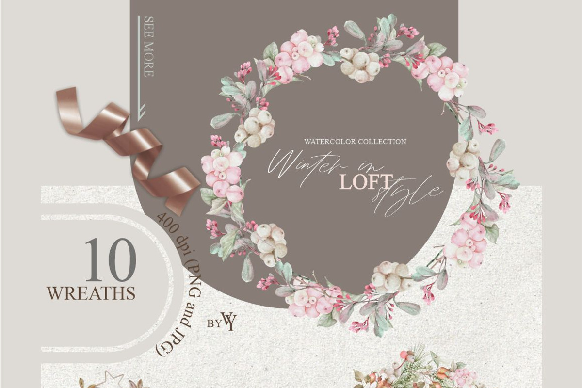 Winter in LOFT style, an Illustration by Collection by VY (Photo 8 of 15)