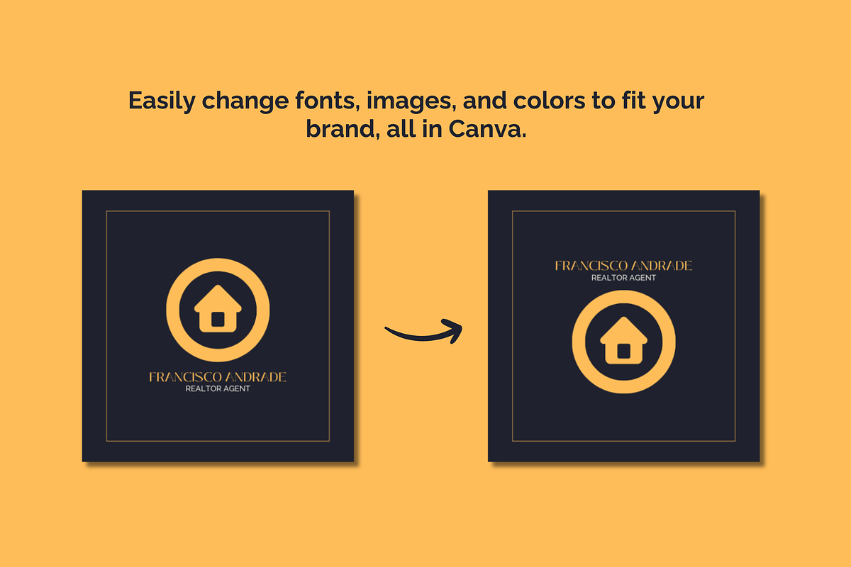 5 Realtor Agent Logo Templates, a Templates & Theme by TemplateCastleStore (Photo 8 of 9)