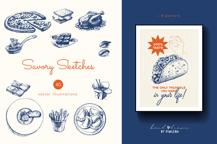 Savory Sketches & Posters