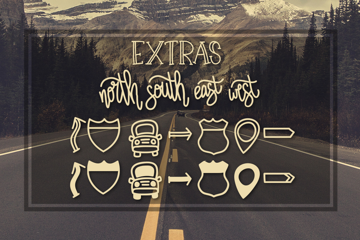Road Trip a Adventurous Font preview 2