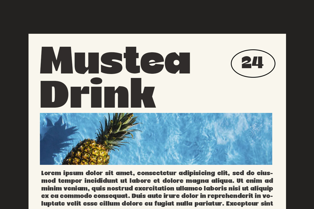 Bermia Display Font, a Sans Serif Font by Yukita Creative (Photo 4 of 9)
