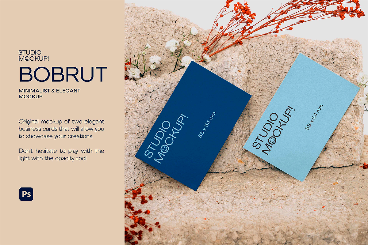 BUSINESS CARD MOCKUP, a Graphic by Le Studio Mockup (Photo 1 of 4)