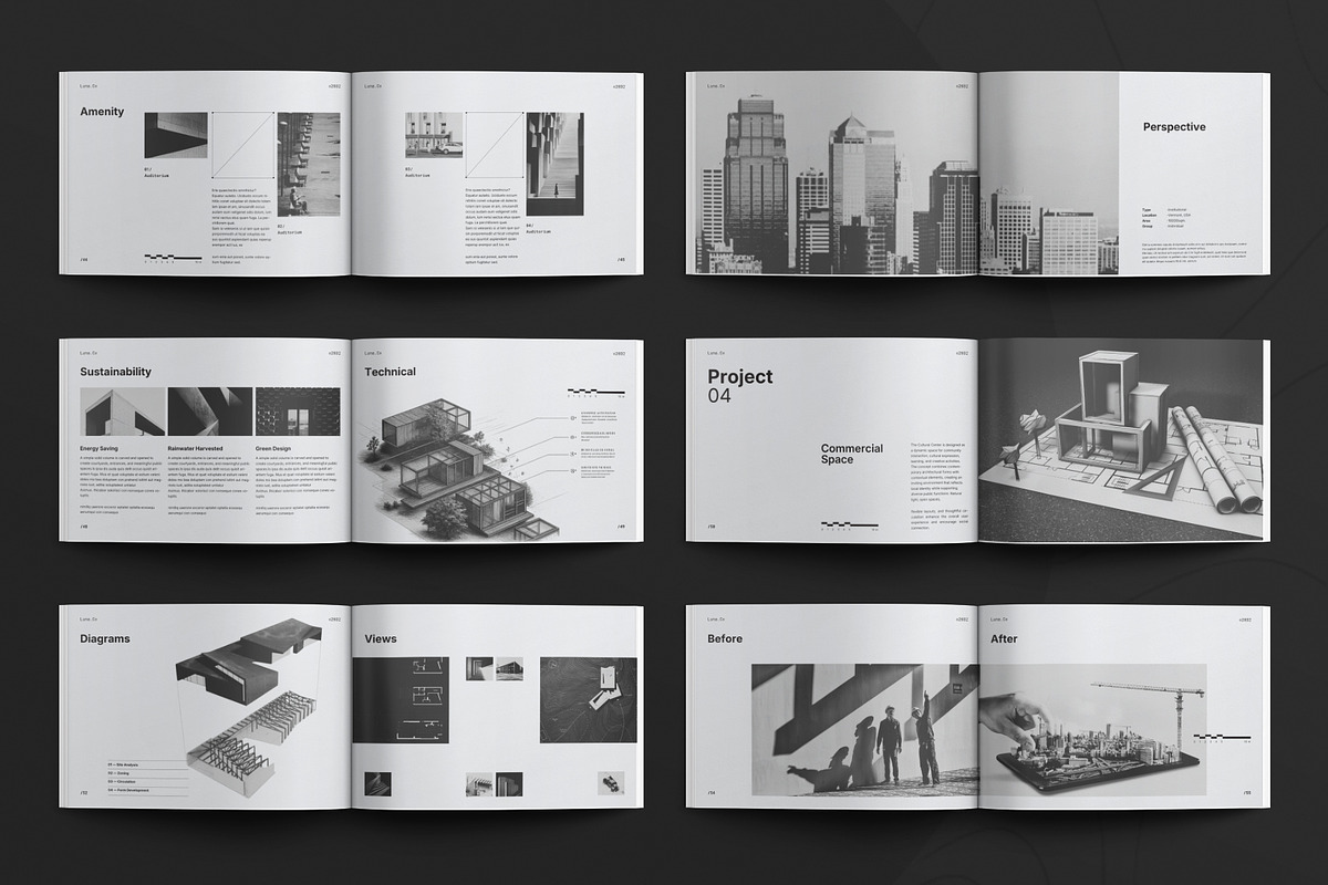 Architecture Portfolio Landscape, a Brochure Template by Studio Monova (Photo 11 of 15)
