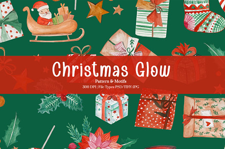 Christmas Glow Prints & Patterns
