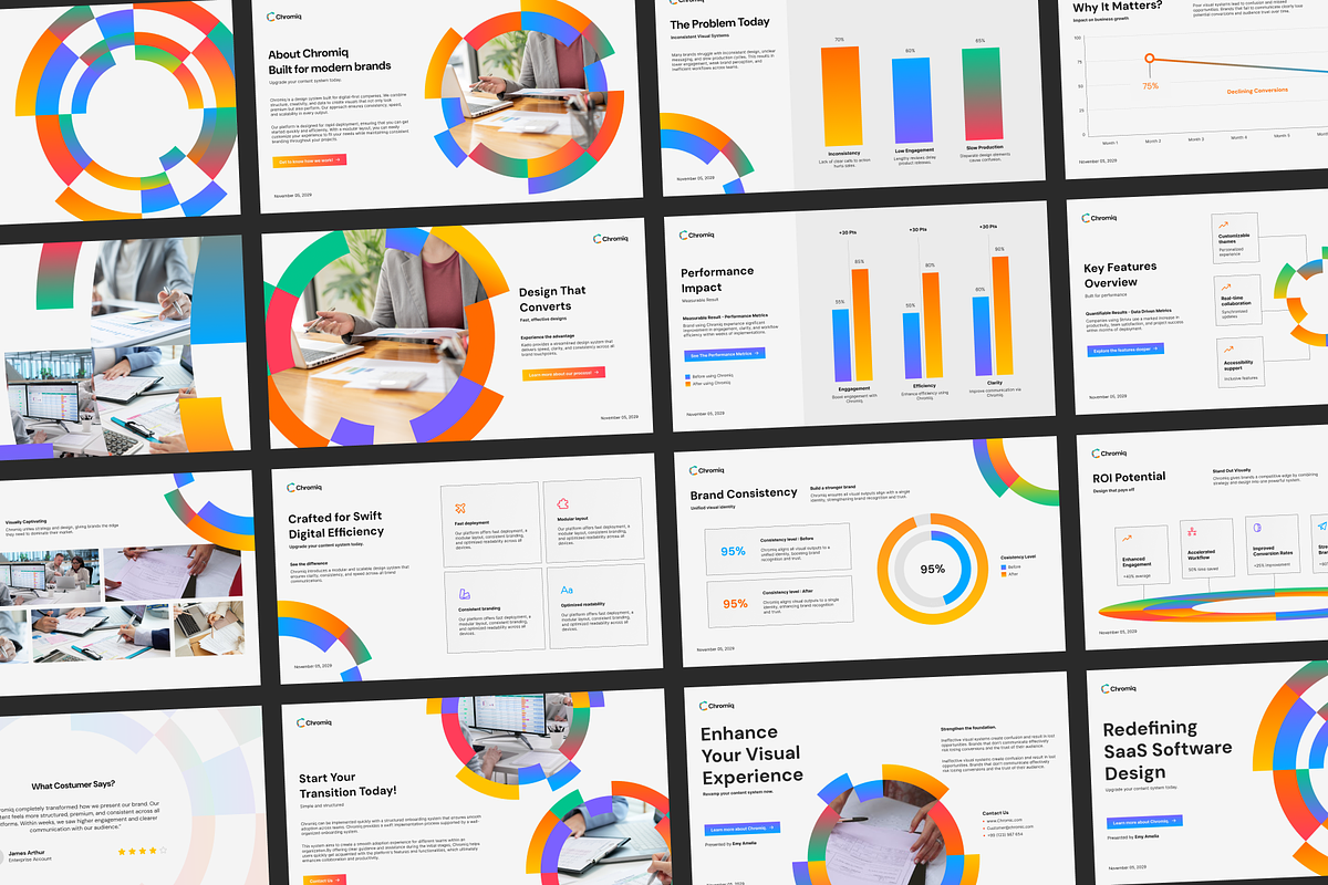 Tech & Software (SaaS) PowerPoint, a Presentation Template by SLAB! Design (Photo 4 of 7)