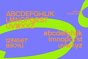 Rono - a Unique Modern Sans Serif, a Sans Serif Font by ethylene.creative (Thumbnail 3 of 9)