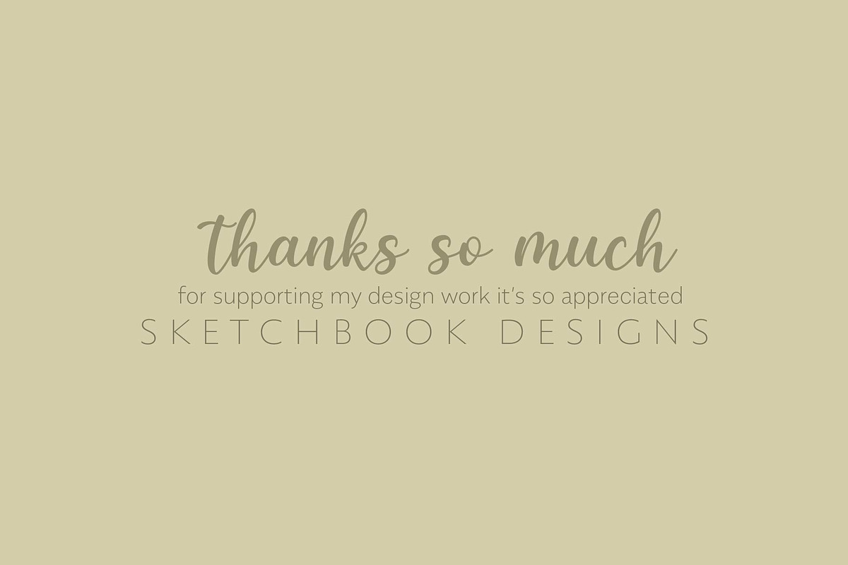 Wildflower Meadows Pattern Set, a Pattern Graphic by Sketchbook Designs (Photo 10 of 10)