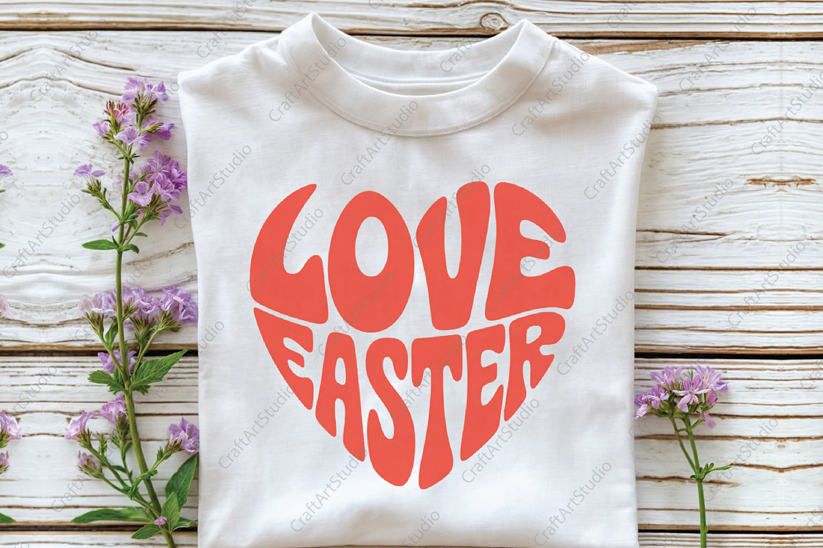 Love Easter Sublimation PNG, an Illustration by CraftArtStudio (Photo 3 of 4)