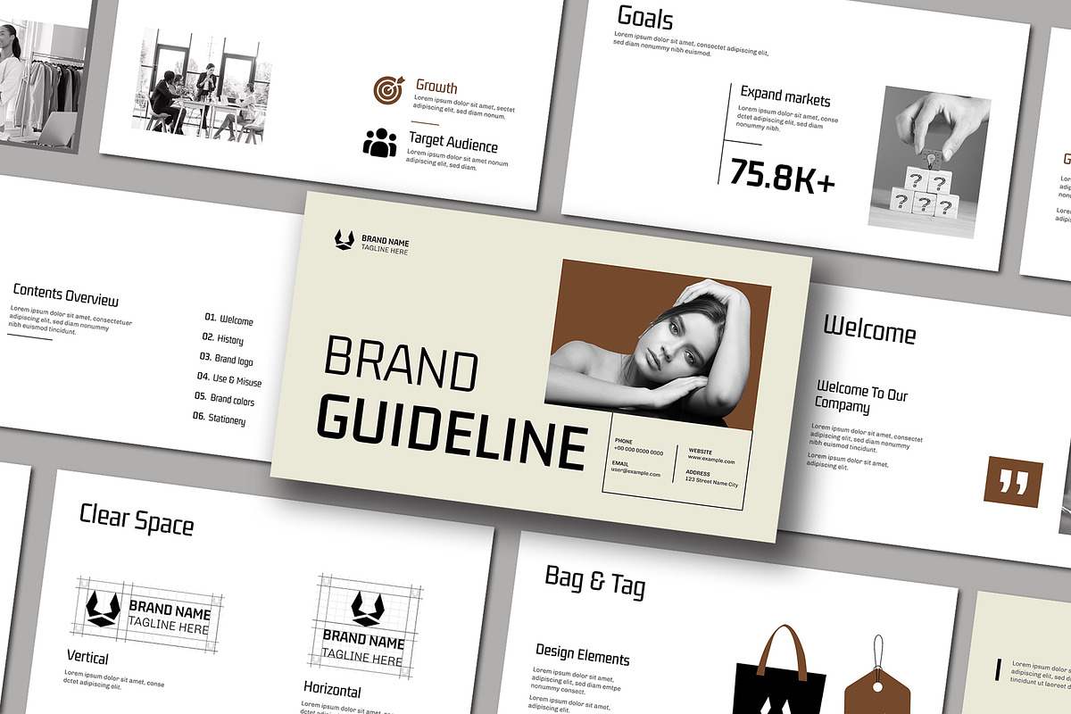 Creative And Modern Brand Guidelines