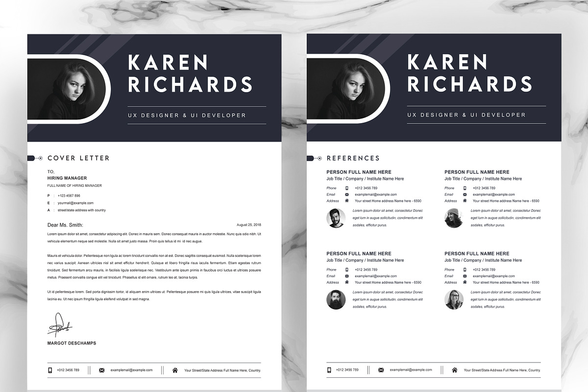 JOB WINNING RESUME - 50 TEMPLATES, a Resume Template by ResumeInventor (Photo 166 of 184)
