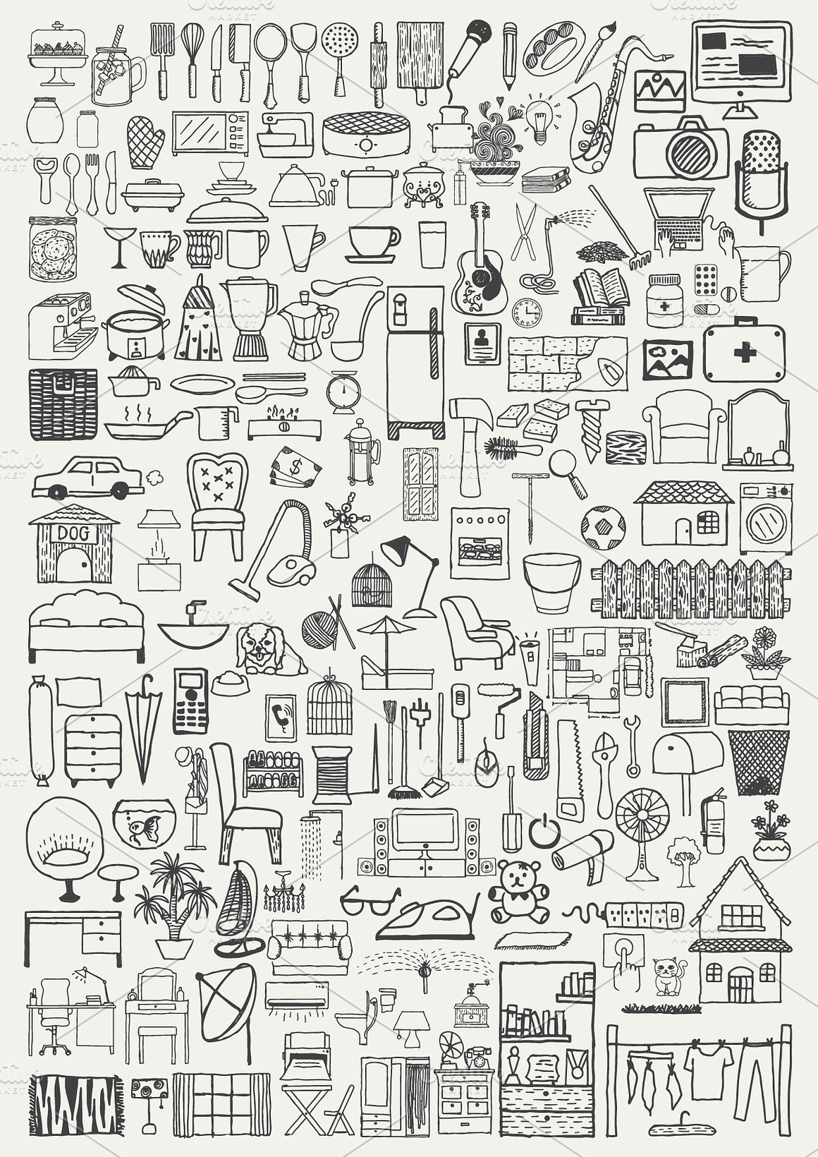 98 % OFF 2200++ Design elements, an Animal Illustration by Somjai King (Photo 31 of 45)