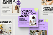 Digital Marketing Instagram Post, a Social Media Template by SquidPixey (Thumbnail 4 of 6)