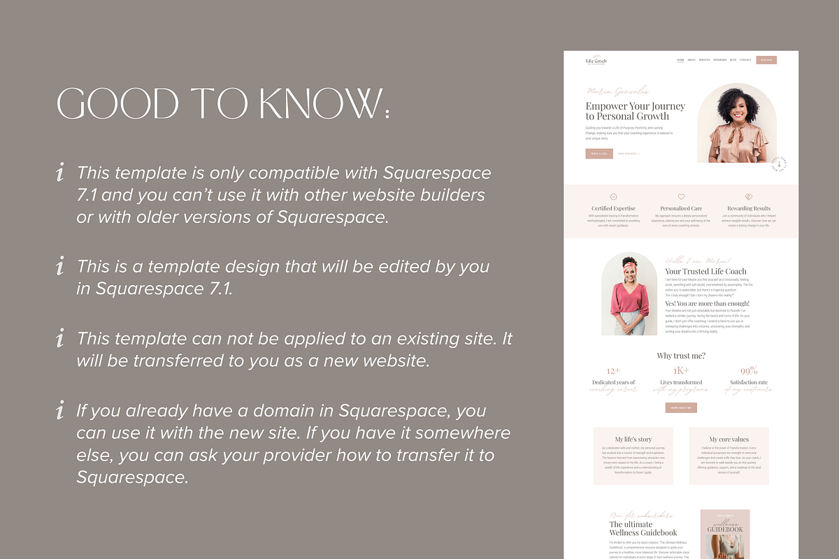Coaching Squarespace Template, a Squarespace Template by vectorocean (Photo 11 of 11)