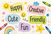 Kidoodle – Playful Handwritten Font, a Handwritten Font by Wow Magic (Thumbnail 3 of 5)