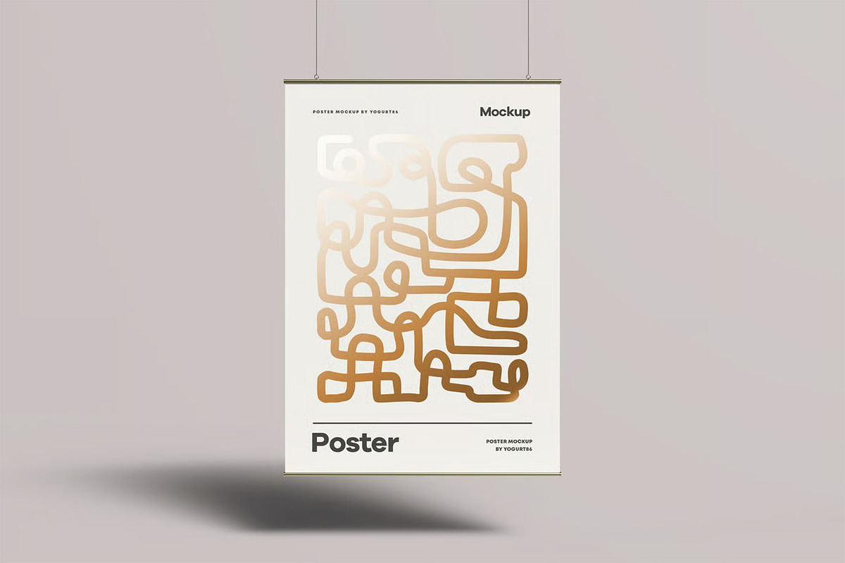 Poster Mock up, an Advertising Mockup by zippypixelstudio (Photo 8 of 13)