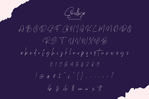 Emilliya // Luxury Signature Font