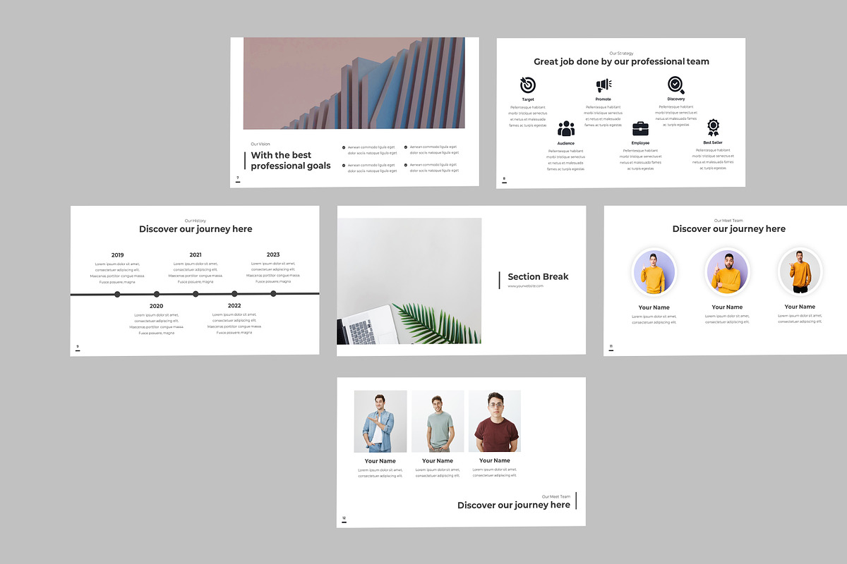 PPT Template - Simplicity, a Presentation Template by Recreative (Photo 3 of 6)