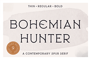 [Intro Rate] Bohemian Hunter, a Serif Font by Hustle Supply Co. (Thumbnail 1 of 6)