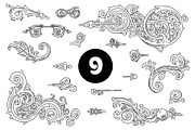 Vintage frames and elements. Big set, a Pattern Graphic by ZotovShop (Thumbnail 10 of 12)