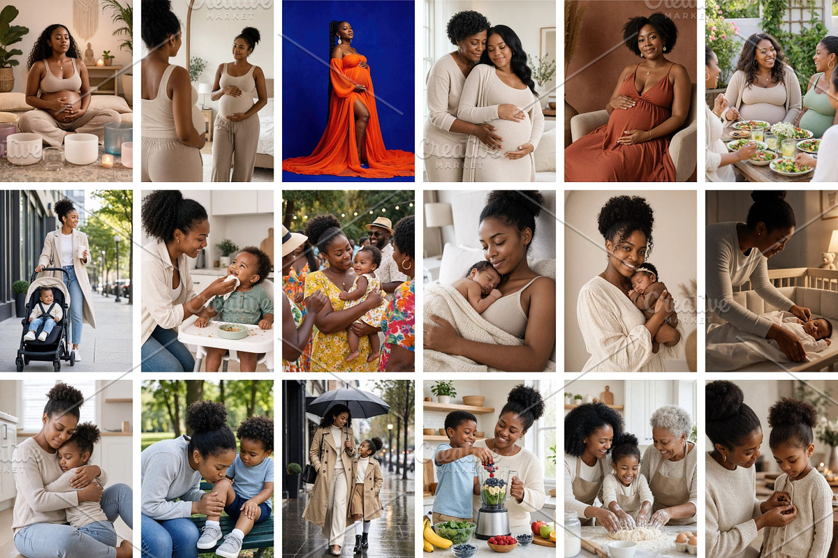 190 Melanin Motherhood Photos, a Person Photo by Selenique Studio (Photo 14 of 15)