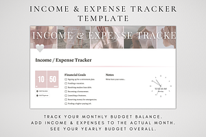 Notion Income & Expense Tracker