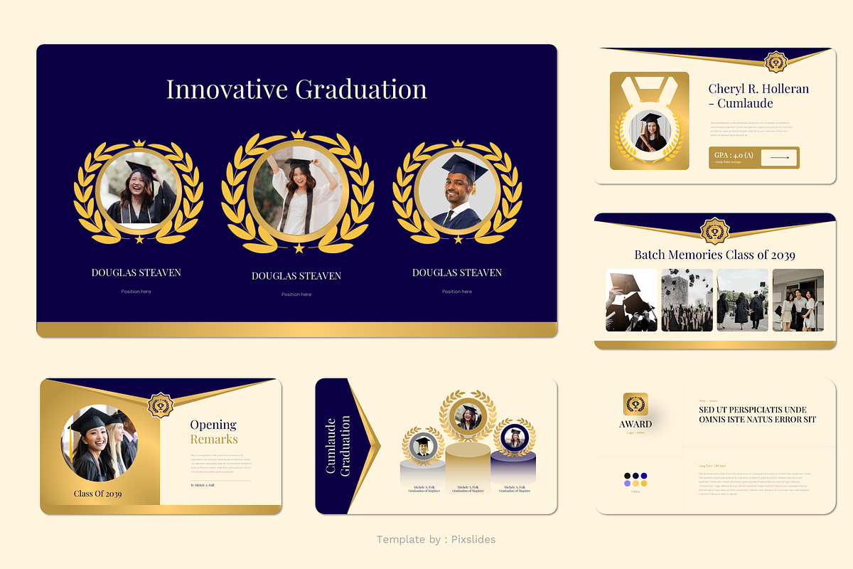 Awards and Achievement PowerPoint preview 4