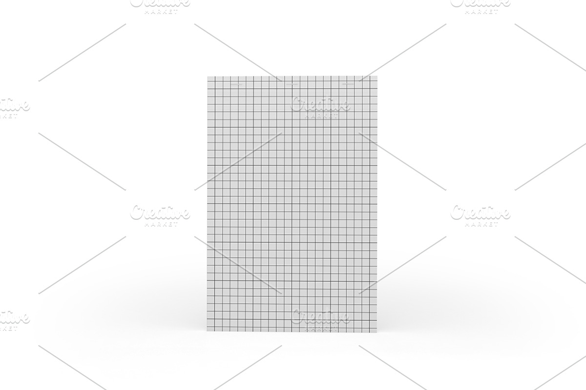 NotePad Mockup, an Advertising Mockup by Qaleb Studio