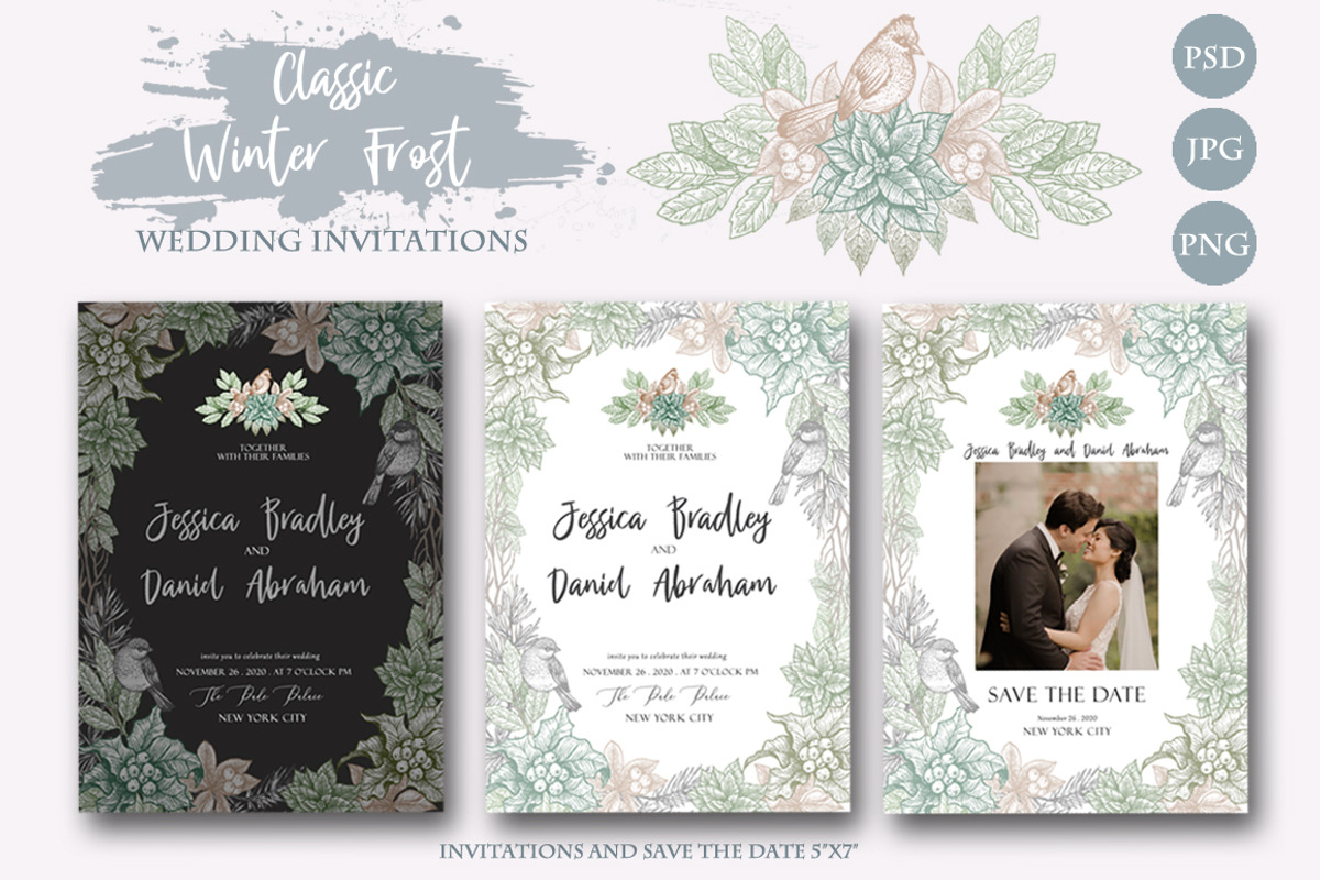 DISCOUNT WEDDING INVITATIONS, an Invitation Template by Graphobia (Photo 1 of 8)