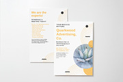 5x7 two flat cards flyer psd mockup, a Print Template by Leo Flo Mockups (Thumbnail 6 of 6)