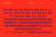CS Belper Stamp, a Sans Serif Font by Craft Supply Co. (Thumbnail 8 of 8)
