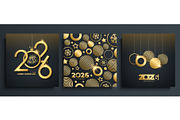 2026 Happy New Year Set, a Graphic by Finevector (Thumbnail 1 of 3)