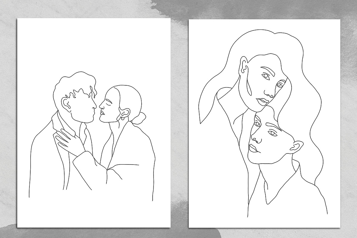 10 Love Goals Line Art, a Decorative Illustration by Miracles Everywhere (Photo 3 of 7)