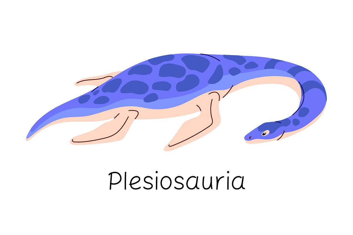 Dinosaurs, big ancient animals set, an Animal Illustration by PaperTrident (Photo 18 of 19)