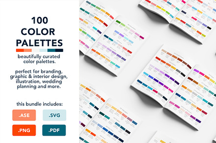 100 Color Palettes for Branding