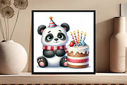 Cute Animals Birthday Clipart, an Illustration by DreamCafeArt (Thumbnail 4 of 5)