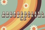 GroovyWave - Retro Font, a Script Font by GearShift (Thumbnail 3 of 4)