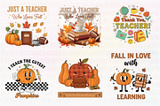 Coquette Teacher Fall Bundle Sublima, an Illustration by CreationArt (Thumbnail 2 of 5)