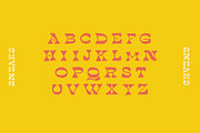 Sneaks Display Font, a Serif Font by Midnight Grim (Thumbnail 4 of 7)