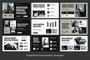 Black Grey Advertising Proposal Deck, a Presentation Template by Sixtemp (Thumbnail 2 of 3)