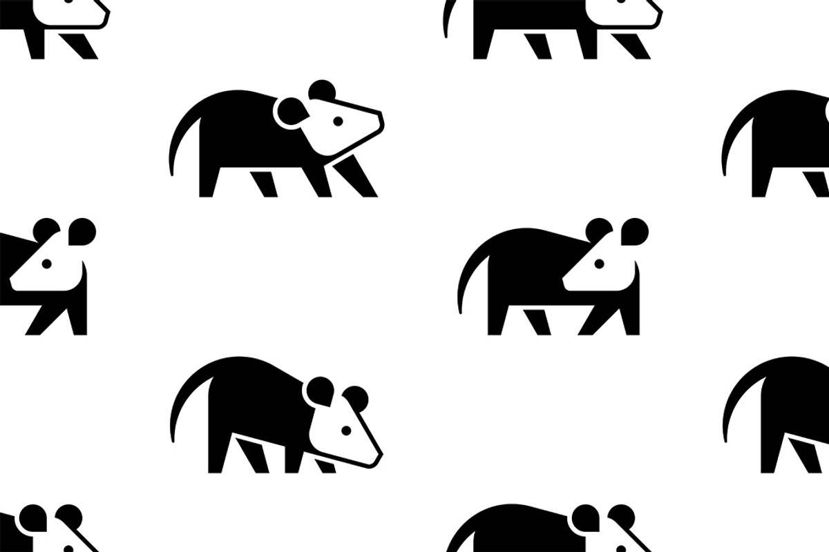 Opossum Logo, a Graphic by NataliiaVolyk (Photo 5 of 6)