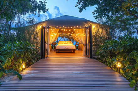 Luxurious Beachside Glamping Tent, a Holiday Photo by Virgo Studio