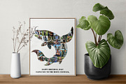 Catfish Photo Collage Template, a Poster Template by AIW SOLUTIONS (Thumbnail 5 of 8)