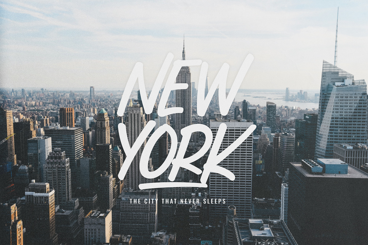 Guttery | Bold Handwritten Font, a Handwritten Font by Ariya Works (Photo 3 of 10)
