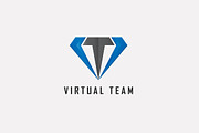 VT or T diamond logo + (16  colors), a Branding & Logo Template by Piro Concept (Thumbnail 3 of 6)