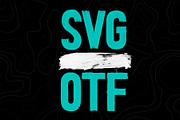 Halden - Hand Brushed SVG Font Duo, a Sans Serif Font by Surplus Type Co (Thumbnail 4 of 12)