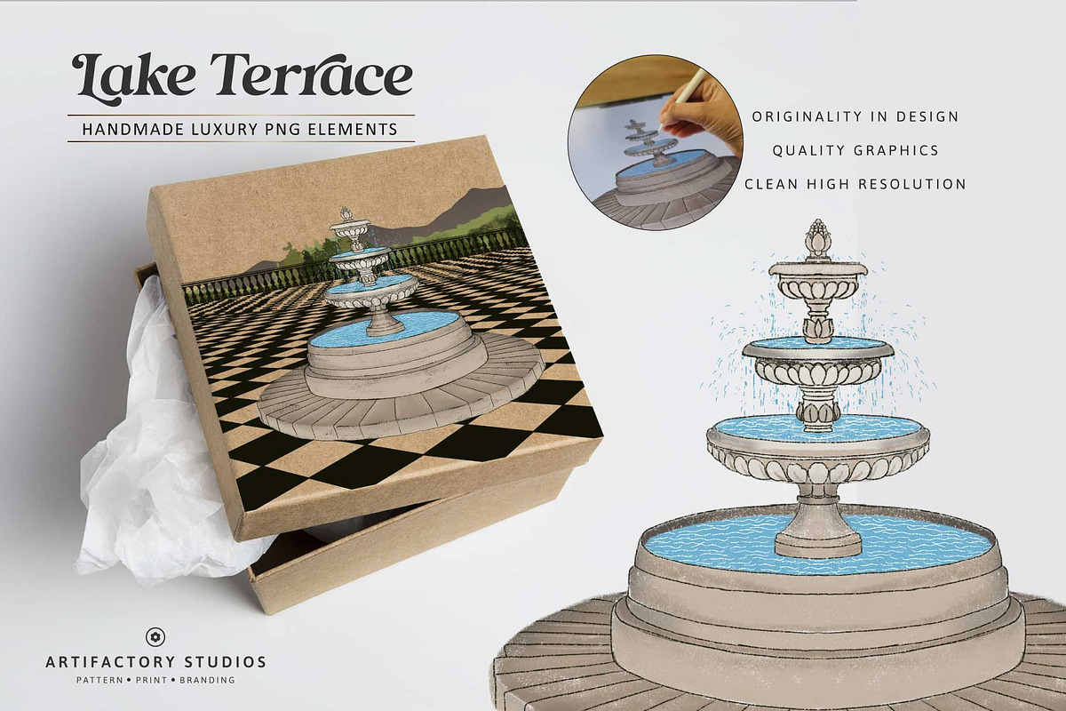Indian Lake Terrace Bundle, a Decorative Illustration by Artifactory Studios (Photo 5 of 8)