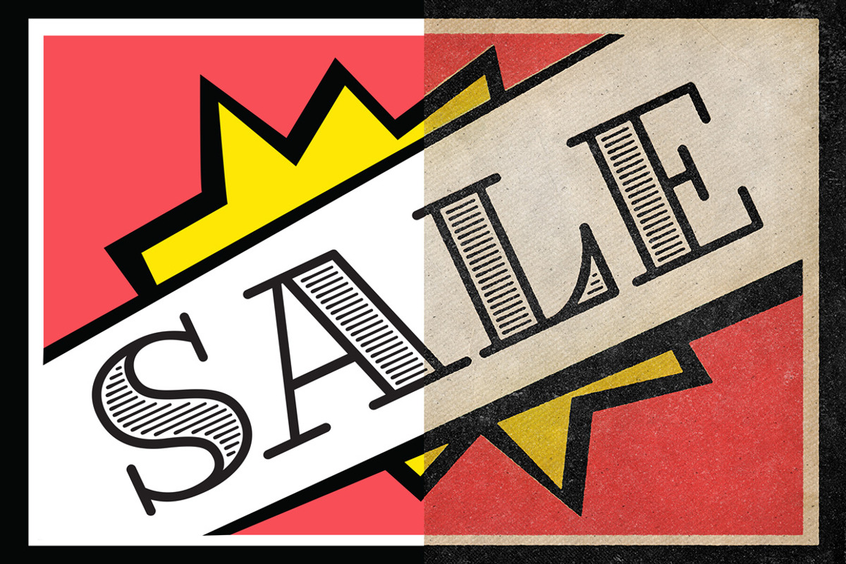 Shine On - Retro Advertisement Kit preview 5
